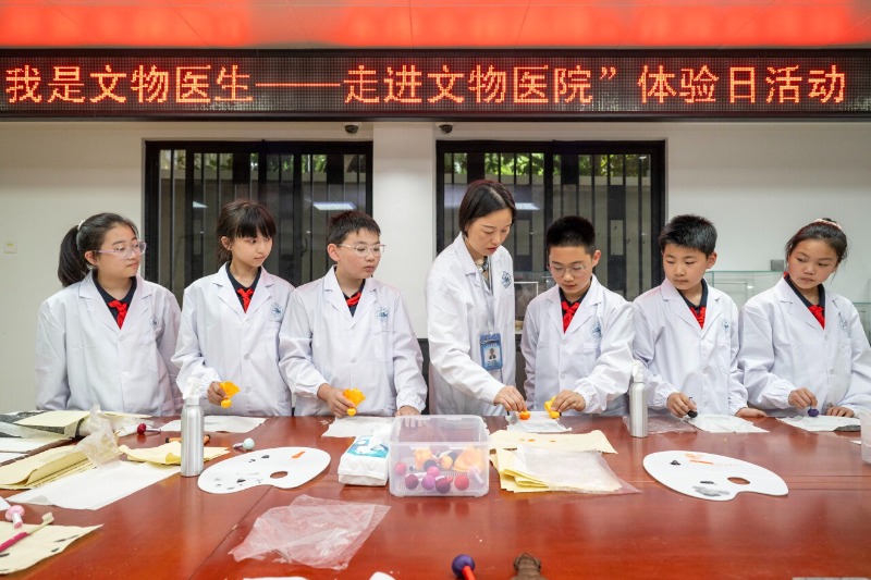 合肥：体验文物修复，感受文化气息