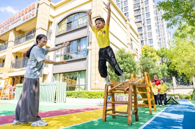 合肥：体能运动，健康成长