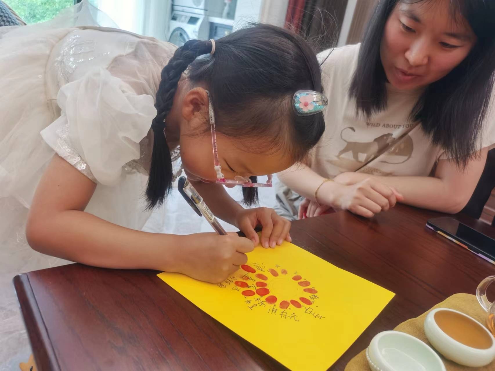 老师的家访小道具 让班级迅速有了向心力 学校供图.jpg