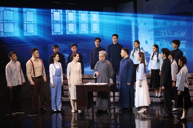 浙江工商职业技术学院原创校史剧《迁徙》剧照  学校供图.jpg