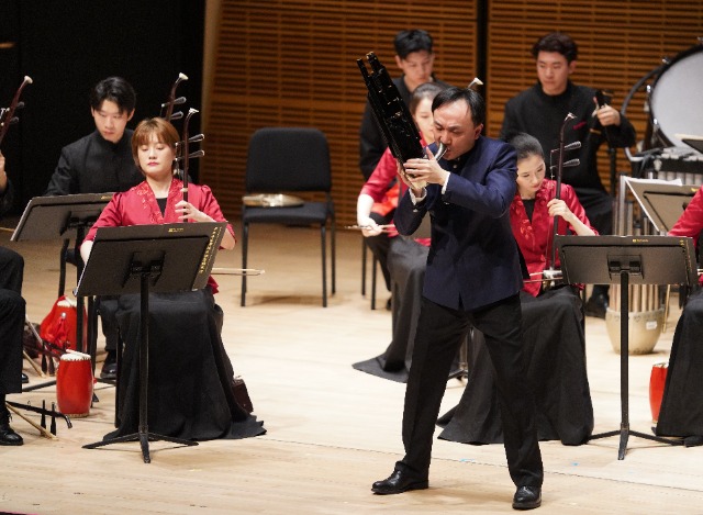 音乐会现场。  学校供图